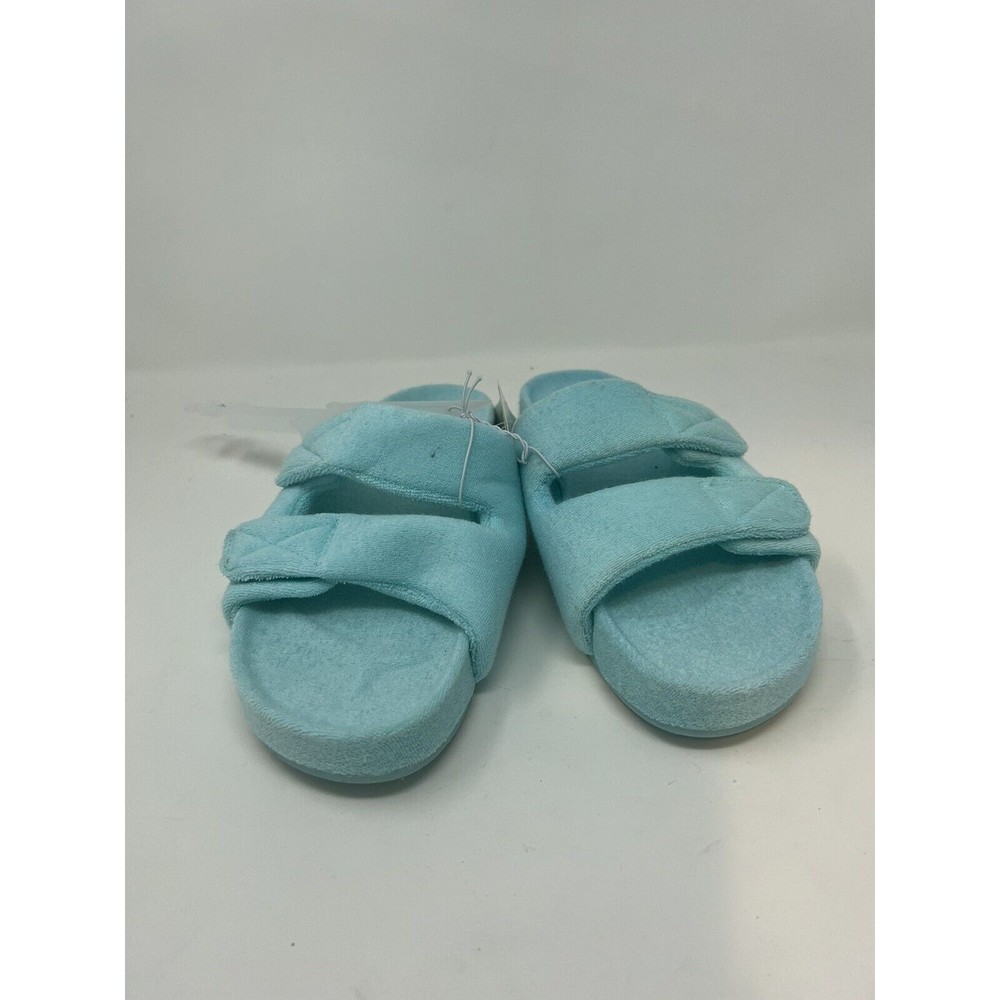 A New Day Women's Slide Sandals Size 7 Blue